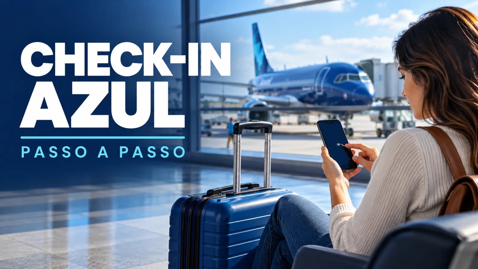 Como fazer check-in na Azul: online, aplicativo e prazos por rota