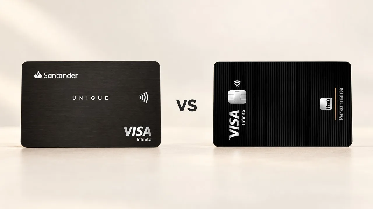 Unique Visa vs Personnalité Infinite: pontos, salas VIP e anuidade