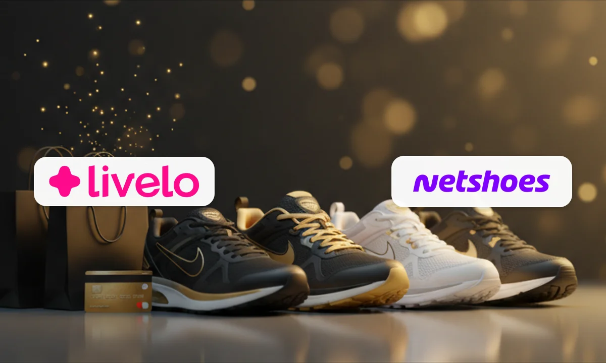 Ganhe 12 pontos por real na Netshoes