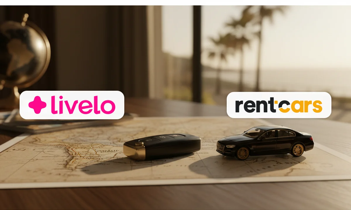 Ganhe 15 pontos por U$ 1 na Rentcars: Acúmulo turbinado com Livelo!