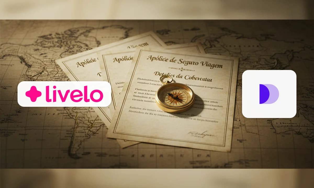 Decolar e Livelo: Ganhe 20 pontos por U$ 1 em seguros de viagem