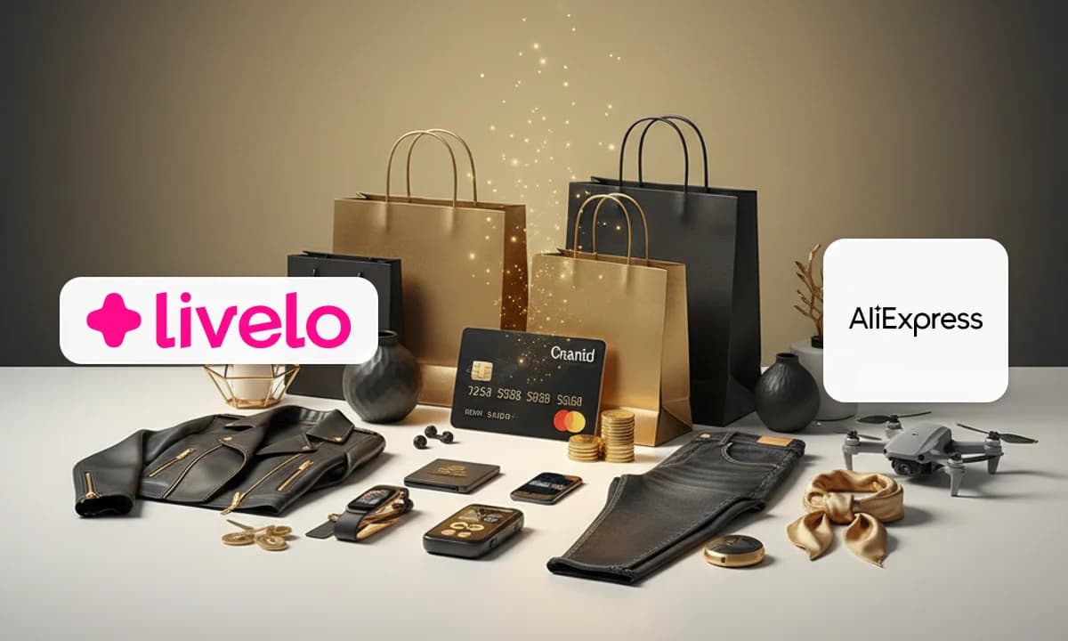 Aliexpress e Livelo: Ganhe até 10 pontos por real na Aliexpress em categorias selecionadas!