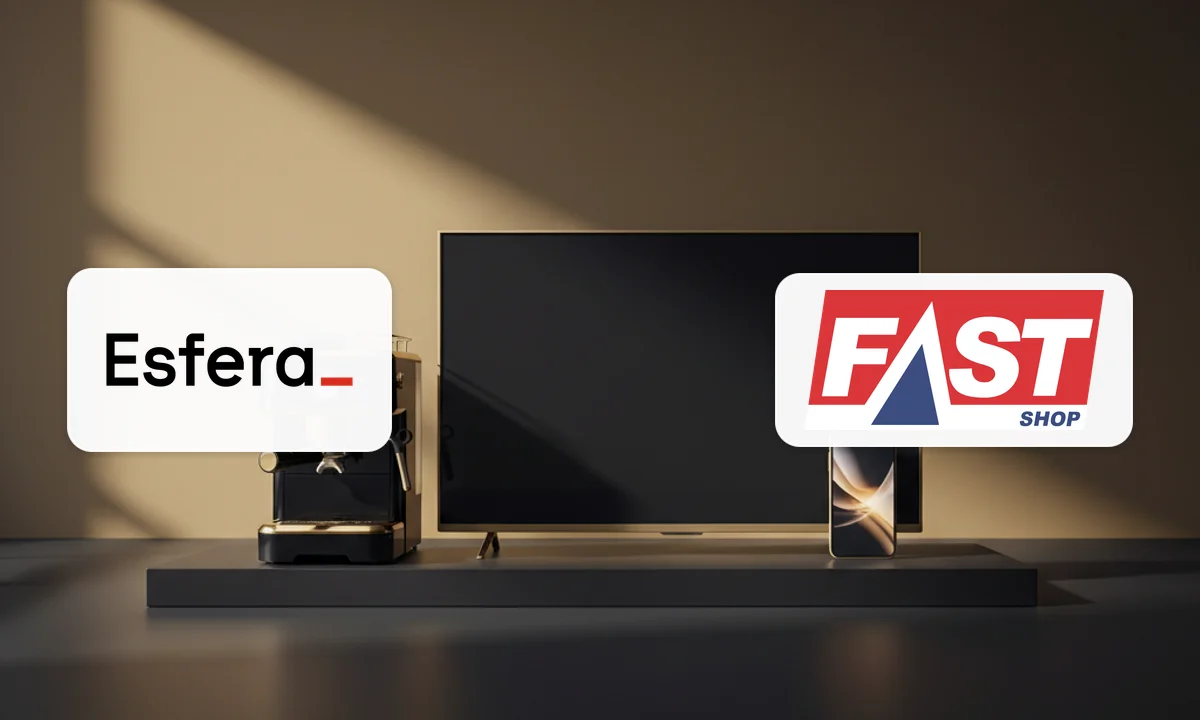Fast Shop e Esfera: Ganhe Até 5 pts a cada real na Fast Shop em suas compras!