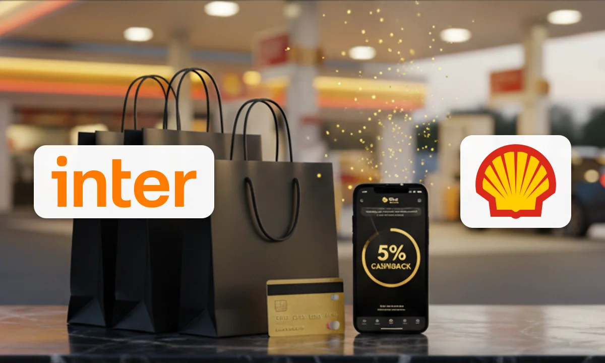 Sexta-feira com desconto! Inter e Shell Box têm 5% de cashback nos seus abastecimentos Sexta-feira com desconto! Inter e Shell Box têm 5% de cashback nos seus abastecimentos