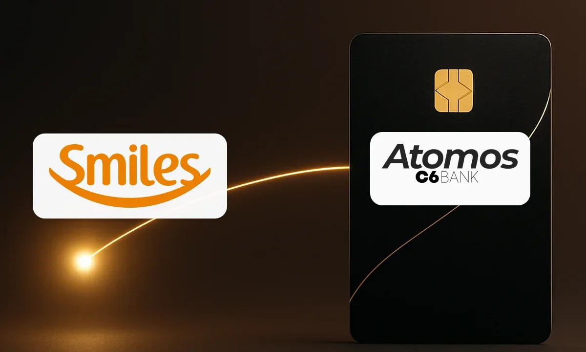 Transferência de Pontos – Smiles: Ganhe até 70% de bônus em seus pontos C6 Átomos Transferência de Pontos – Smiles: Ganhe até 70% de bônus em seus pontos C6 Átomos