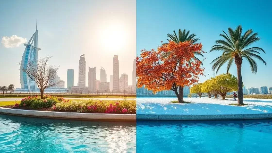 Clima e temperatura: o que esperar em cada estação