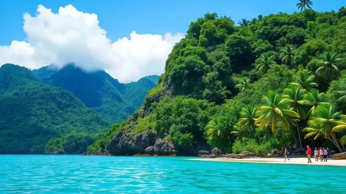 Como o clima afeta passeios naturais e praias
