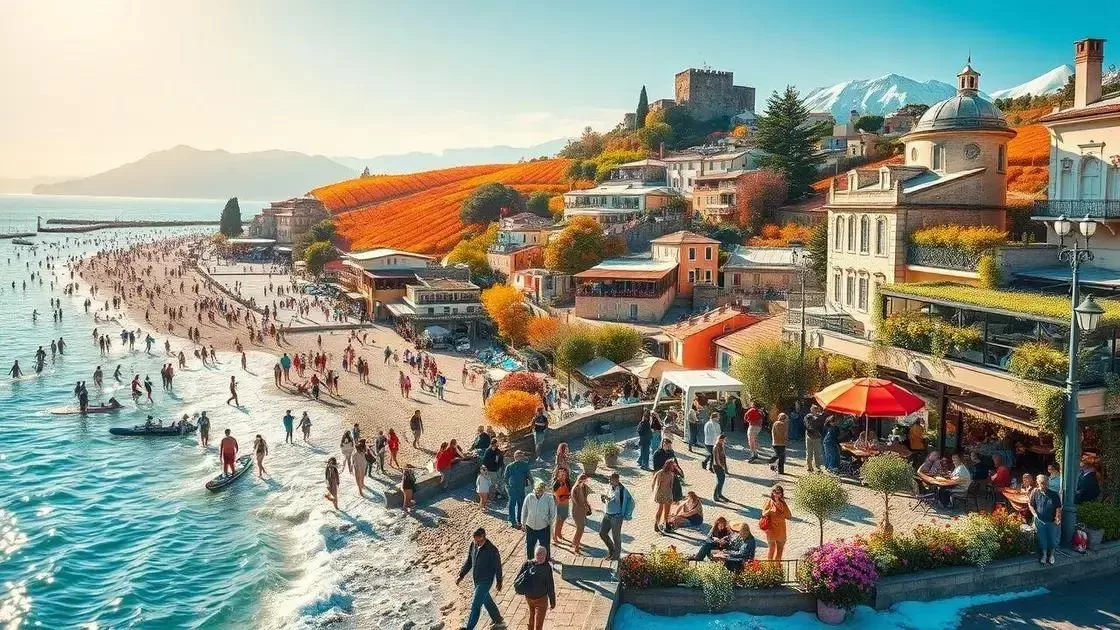 como o turismo muda ao longo do ano