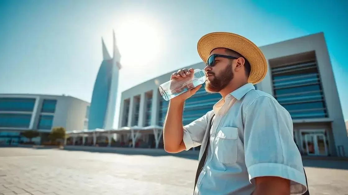 Como o verão intenso afeta sua viagem