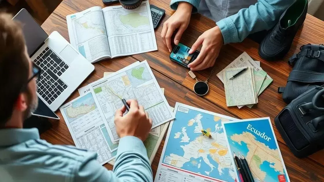 Dicas para planejar sua viagem com antecedência Dicas para planejar sua viagem com antecedência