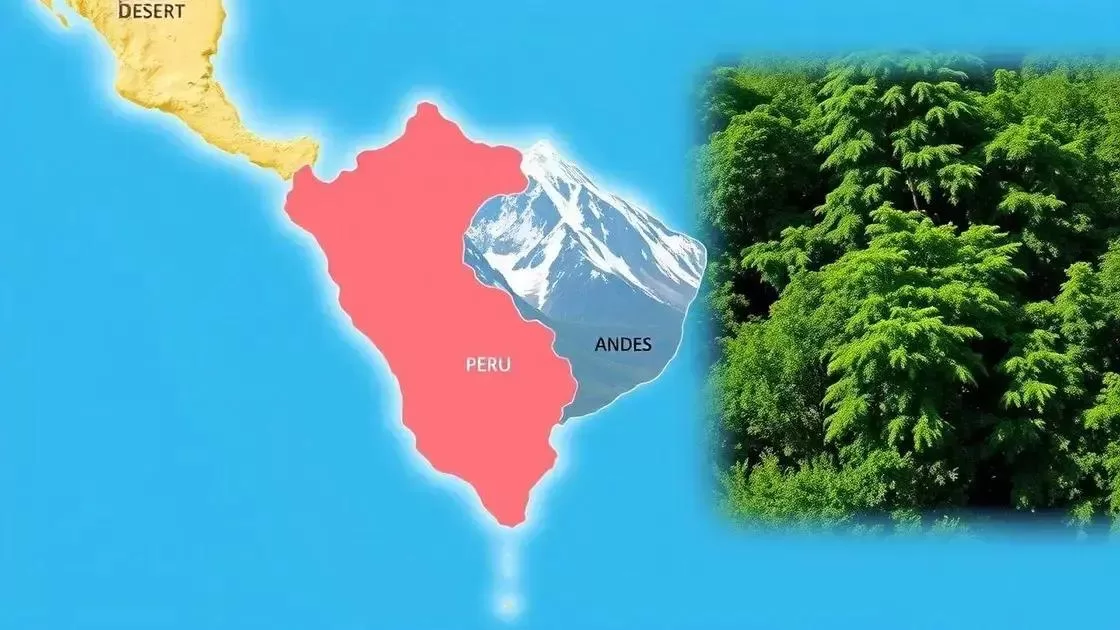 Entenda o clima das diferentes regiões do Peru