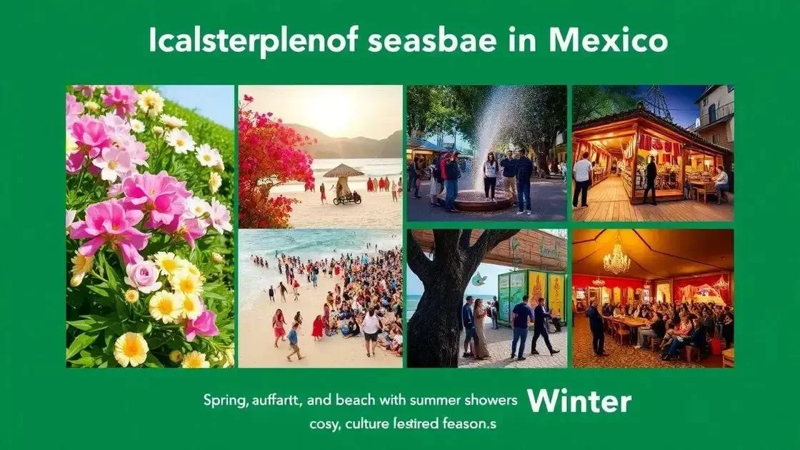 impacto das estações do ano nas atrações turísticas