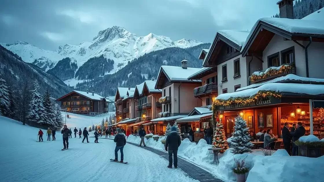 inverno e os encantos das cidades com neve