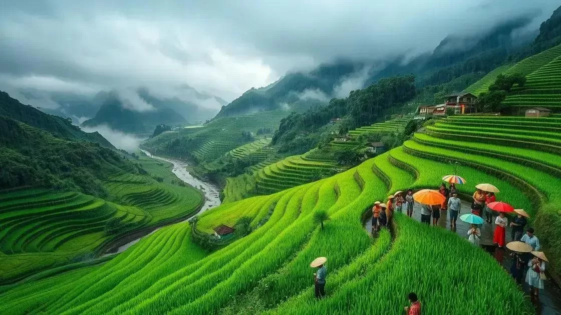 Vantagens de viajar na estação das monções
