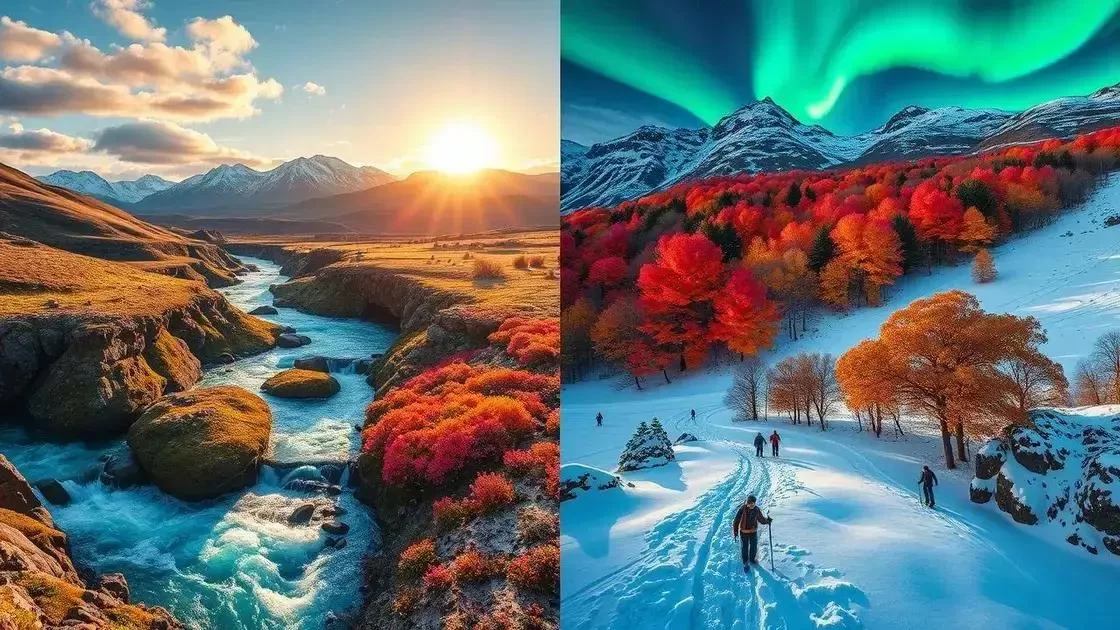 Vantagens e cuidados em cada estação do ano Vantagens e cuidados em cada estação do ano