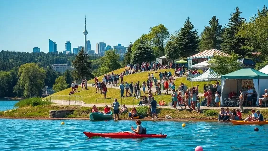 Verão: calor e atrações ao ar livre