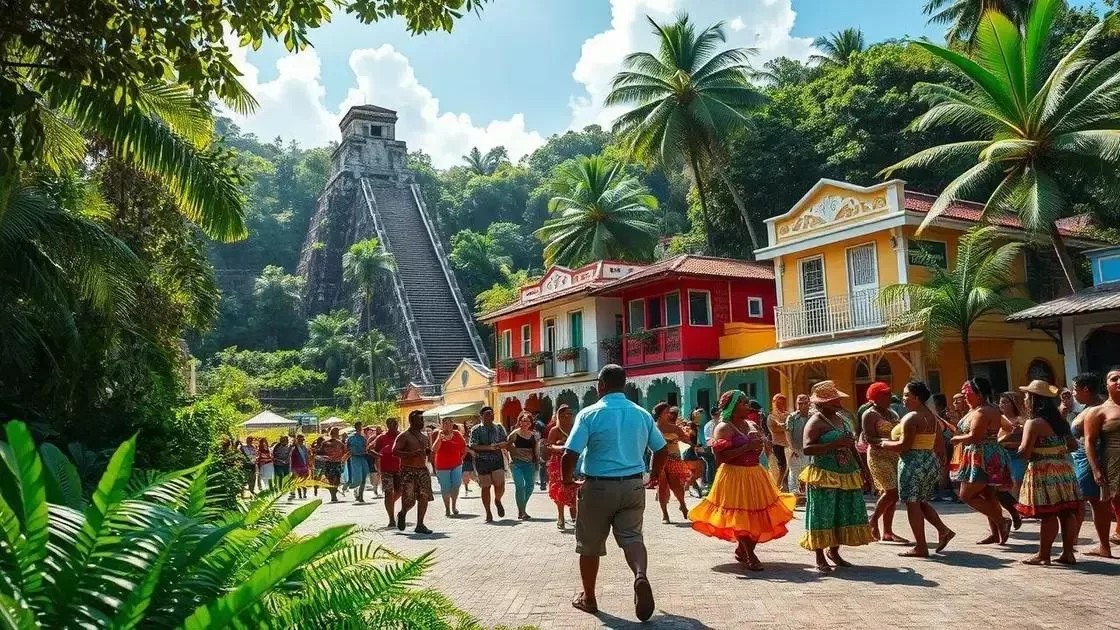 A riqueza cultural e histórica de Belize