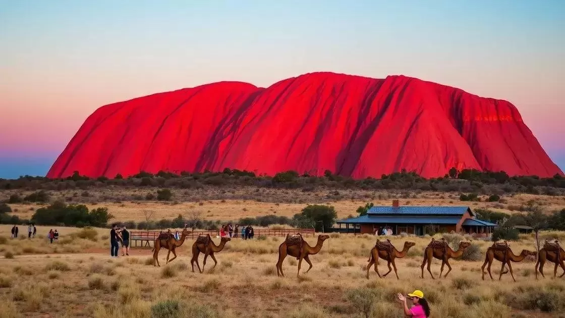 Aventuras no deserto vermelho de uluru Aventuras no deserto vermelho de uluru