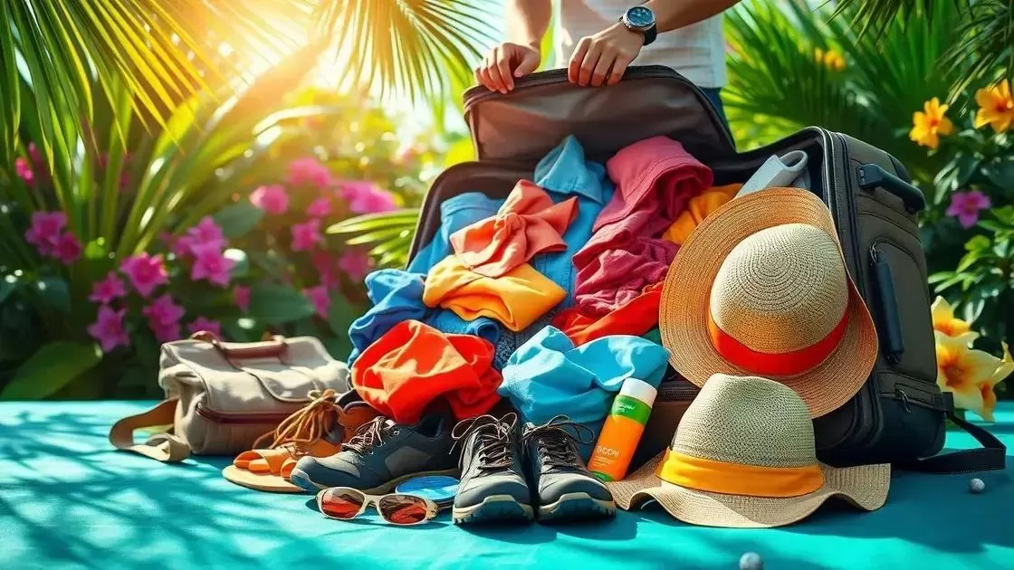 Como preparar a mala para a viagem Como preparar a mala para a viagem