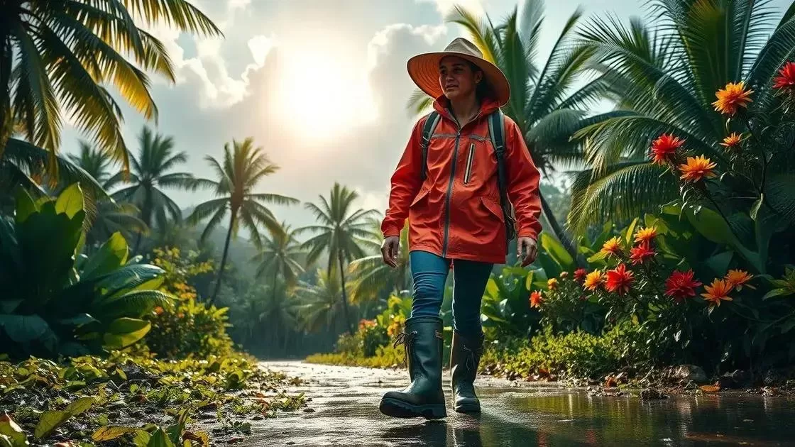 Dicas para evitar imprevistos climáticos Dicas para evitar imprevistos climáticos