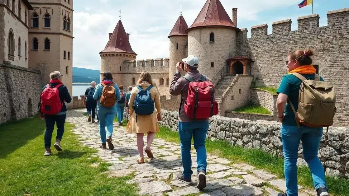 Dicas para explorar castelos com conforto e segurança Dicas para explorar castelos com conforto e segurança