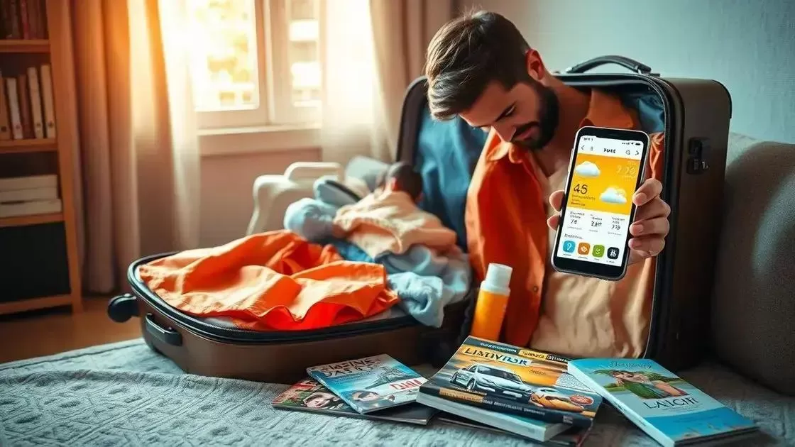 dicas práticas para planejar a viagem em diferentes estações