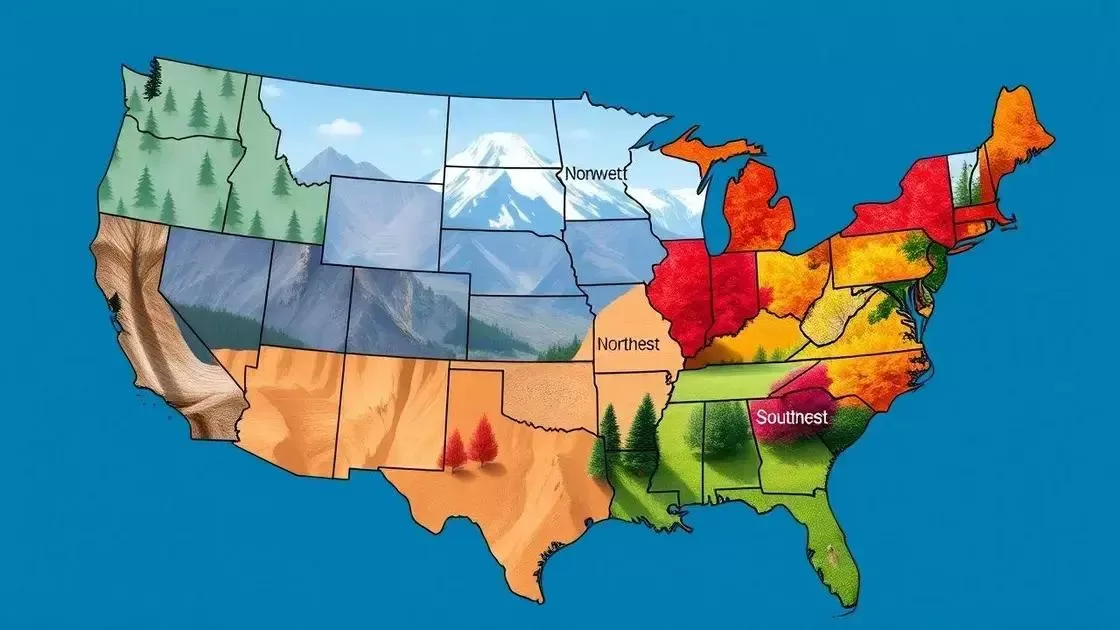 Entenda as variações climáticas das regiões dos Estados Unidos