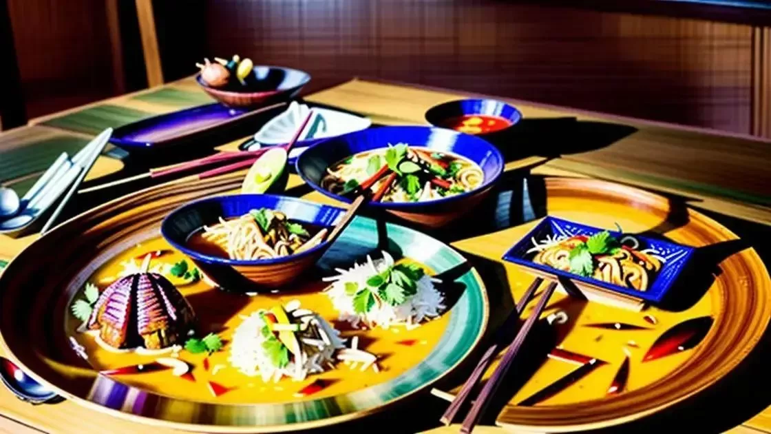 experiência gastronômica típica tailandesa experiência gastronômica típica tailandesa