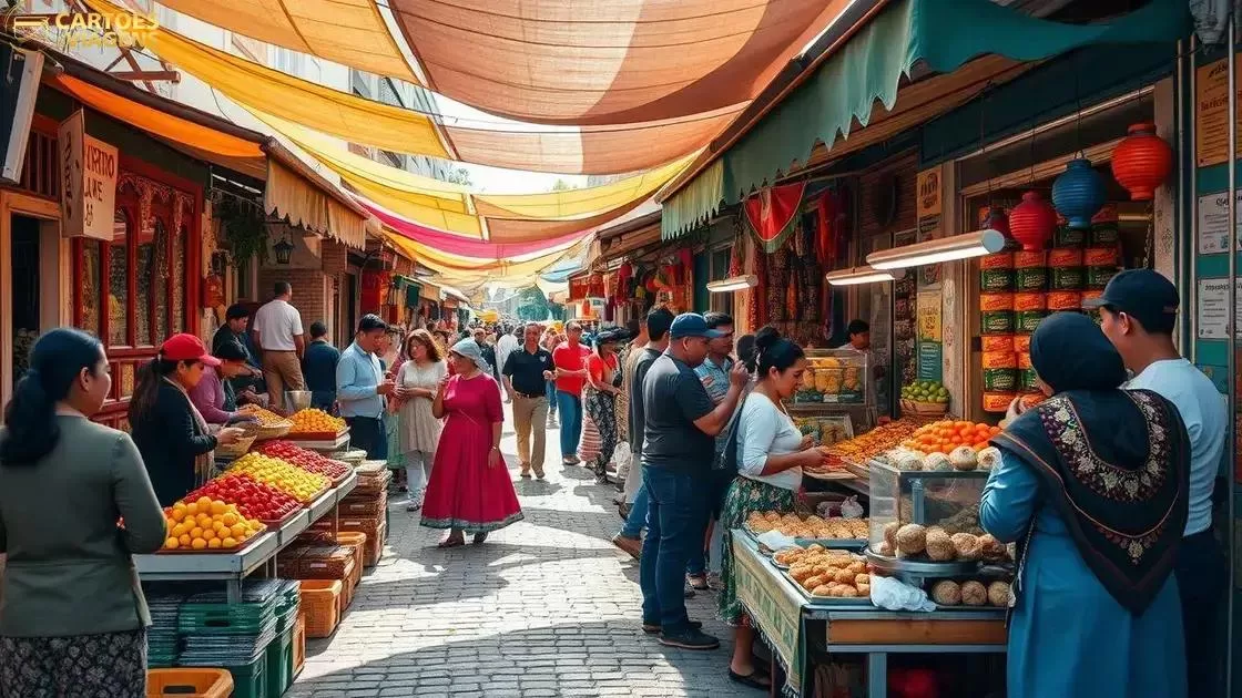 experimente a gastronomia típica e os mercados locais