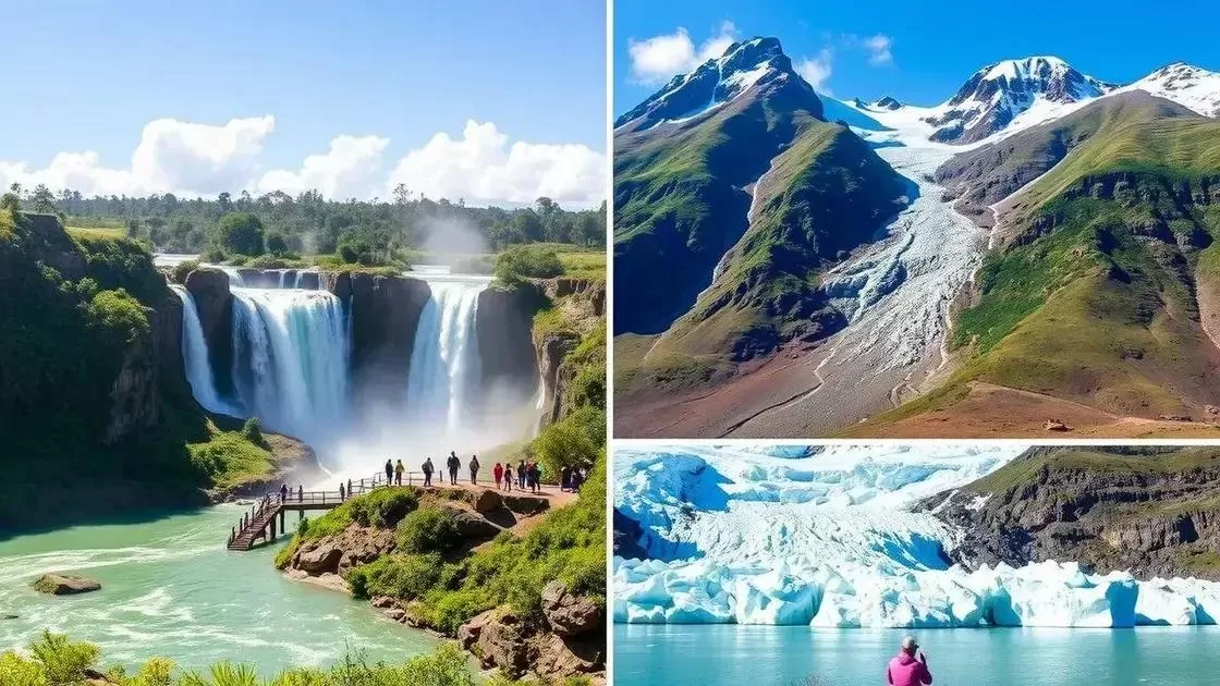 Explorando a natureza: Cataratas do Iguaçu e PatagÎnia Explorando a natureza: Cataratas do Iguaçu e PatagÎnia