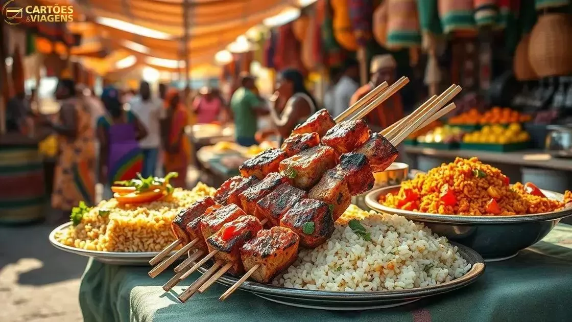 Gastronomia típica e mercados tradicionais