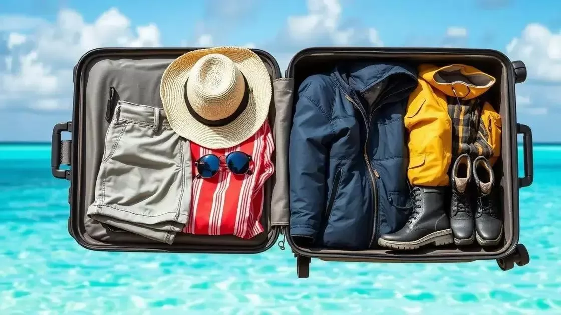 O que levar na mala para cada estação O que levar na mala para cada estação