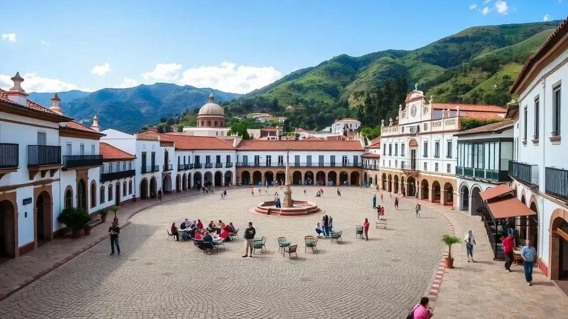 Passeie pela charmosa vila de Villa de Leyva Passeie pela charmosa vila de Villa de Leyva