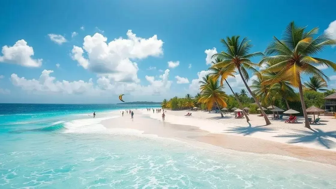 praias paradisíacas para relaxar e se aventurar