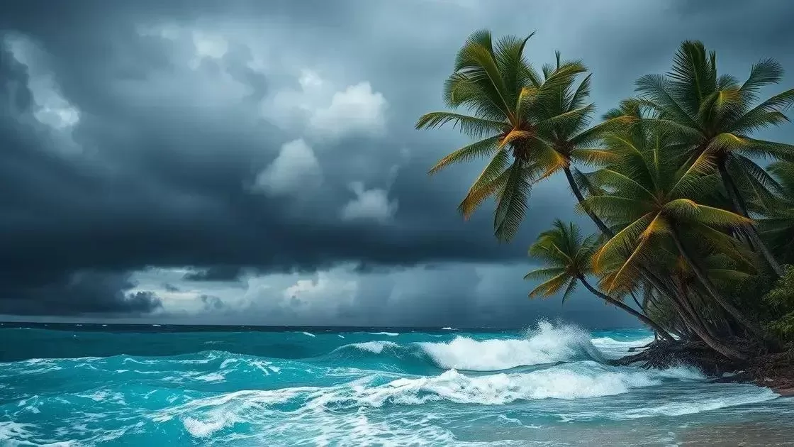 Quando evitar épocas de chuva e ventos fortes