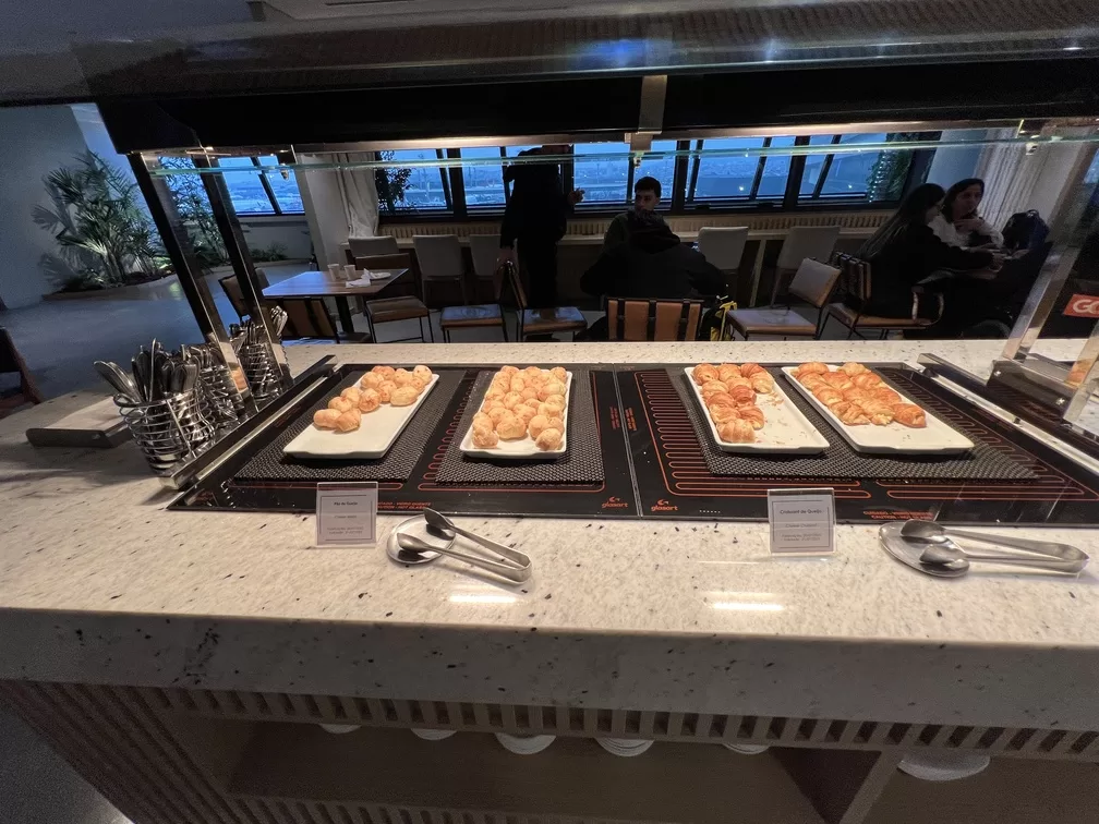 sala vip Bradesco gru t2 buffet