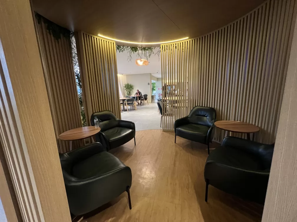 sala vip Bradesco gru t2 centro da sala