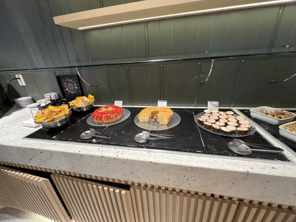 sala vip Bradesco gru t2 comida