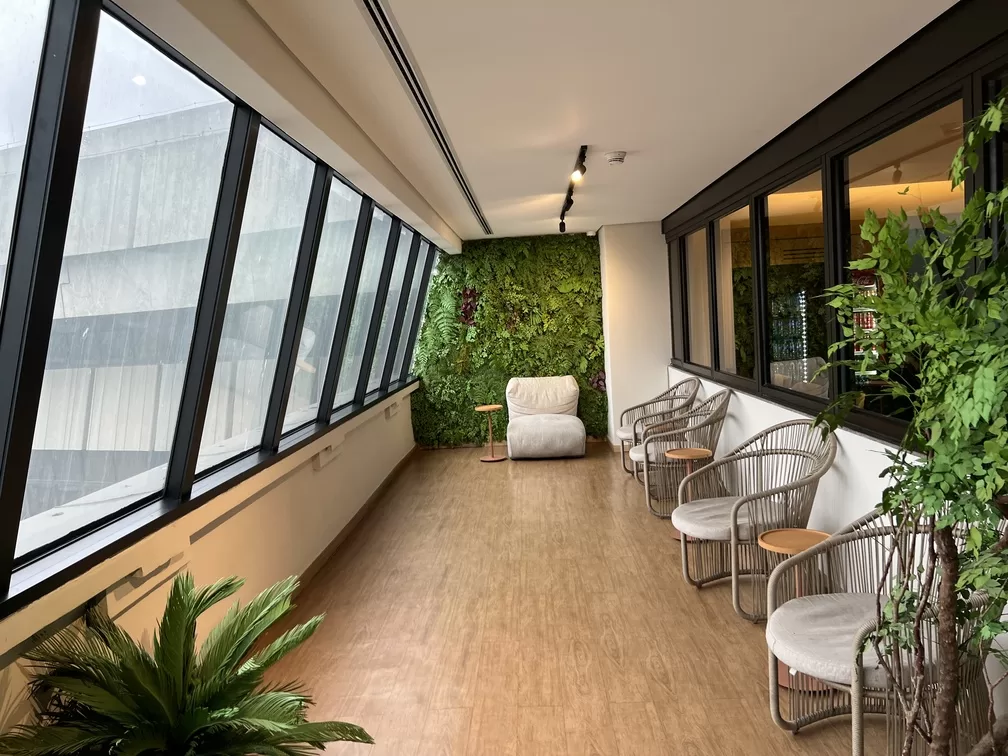 sala vip Bradesco gru t2 espaco lateral