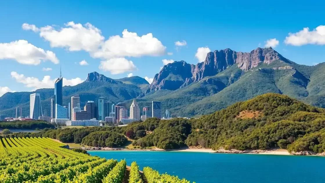 Visita às regiões do sul: Adelaide e Tasmânia Visita às regiões do sul: Adelaide e Tasmânia