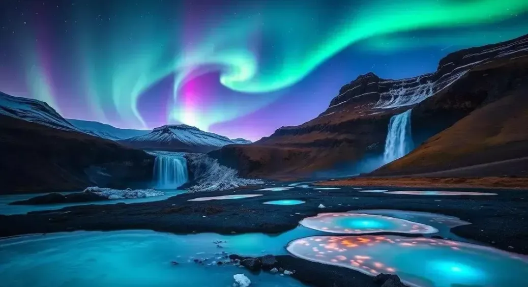 🌍 Pontos turísticos na Islândia: Inspire-se com os cenários mais deslumbrantes!