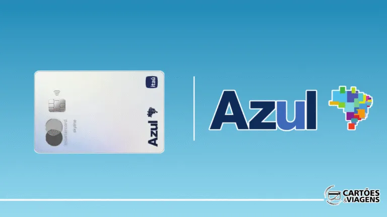 Cartão Azul Skyline