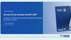 Passagens aéreas Azul com desconto