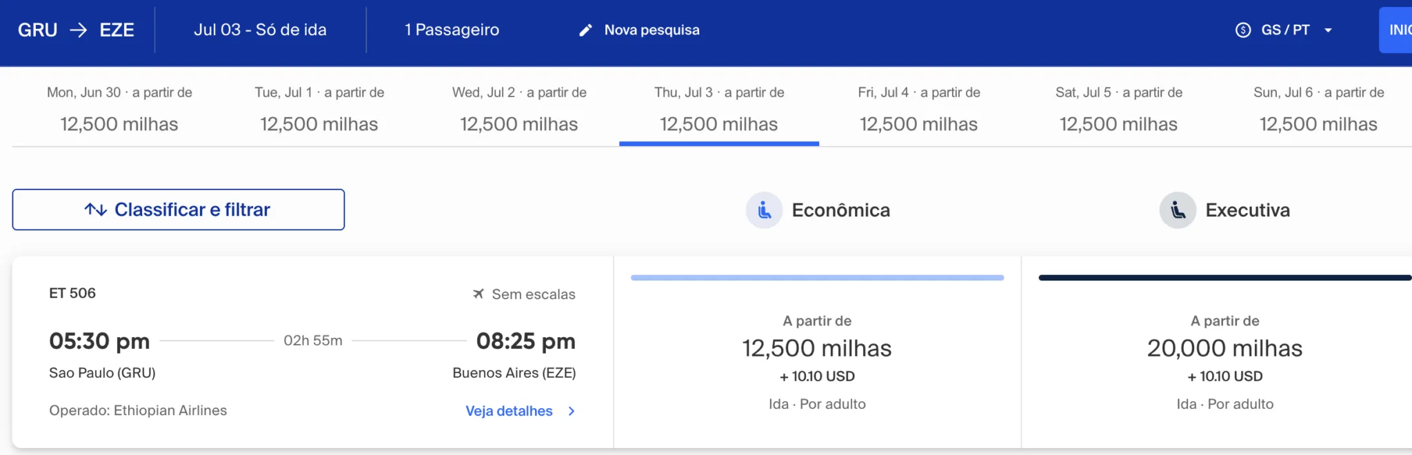 Programa ConnectMiles