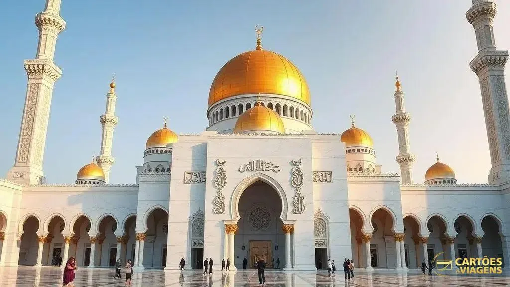A impressionante Mesquita do Estado de Qatar