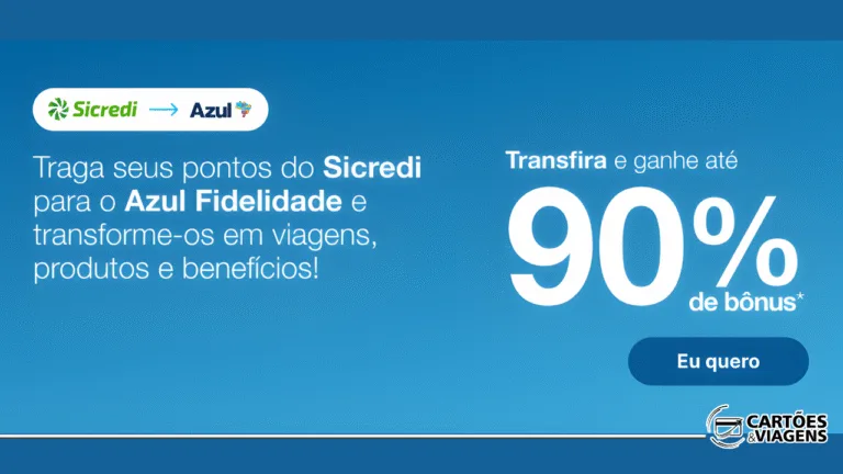 Azul Fidelidade e Sicredi