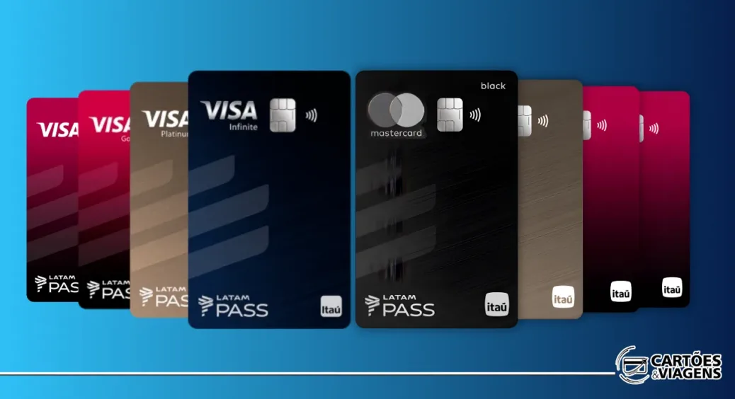 Cartões LATAM Pass Itaú: Guia Completo com Benefícios, Pontuação e Bandeiras