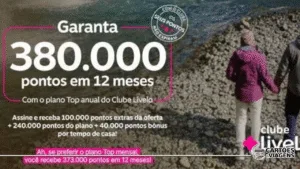 Plano Top Clube Livelo com bônus