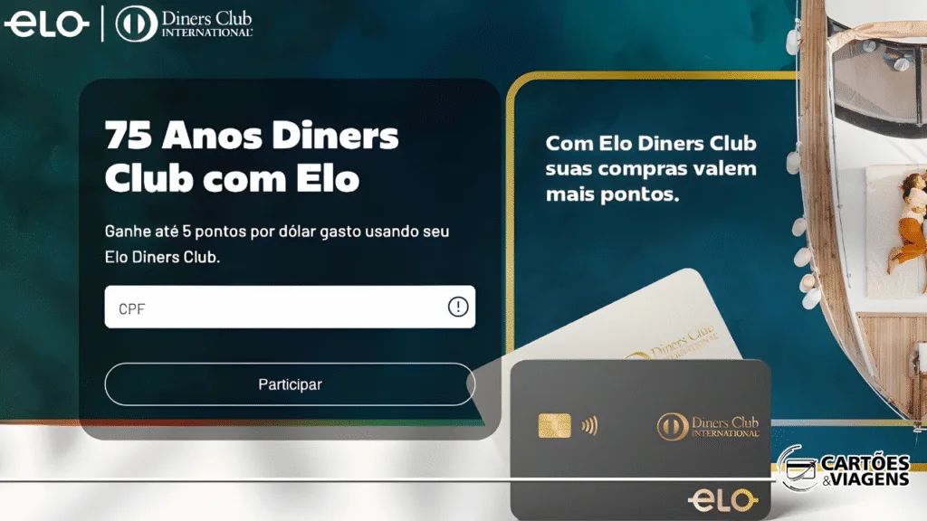 Promoção Elo Diners 2025