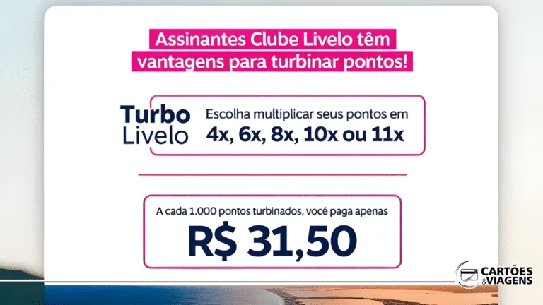 Turbo Livelo até 11x